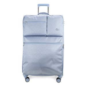 Maleta Grande 28 Plg Para Documentar Material Textil expandible Color Azul