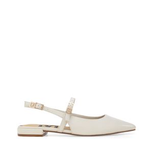 Sandalia Puntal Destalonada Color Beige