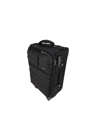 Maleta Chica 20 Plg De Cabina Material Textil Color Negro