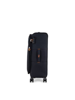 Maleta Vertical Mediana 24 Plg Para Documentar Textil Color Negro