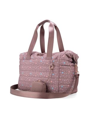 Pañalera Duffle Bag Grande Textil Multicolor