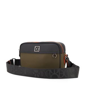 Bolsa Mensajera Mediana Para Hombre Color Verde Olivo