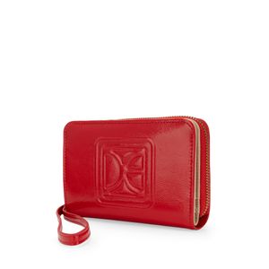 Cartera Grande Con Maneral Color Rojo