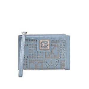 Cartera Flap Mediana Con Maneral Color Azul