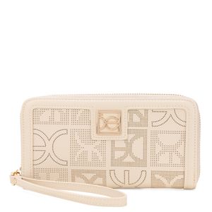 Cartera Cierre Sencillo Grande Color Beige