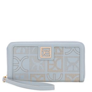 Cartera Cierre Sencillo Grande Color Azul