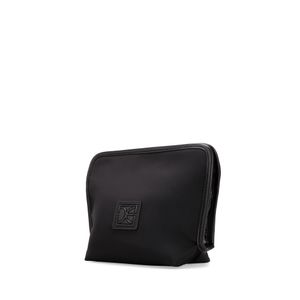Cosmetiquera Chica Textil Color Negro