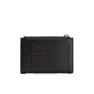 Cartera Flap Mediana Con Maneral Color Negro