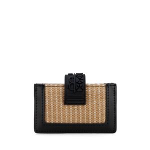 Cartera Chica Yute Color Camel Negro