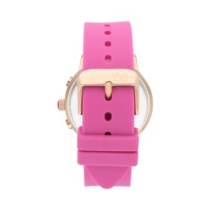 Reloj Digital Para Dama Con Correa De Silicón Color Rosa