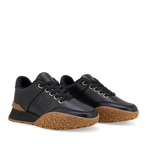 Tenis Suela Deportiva Color Negro