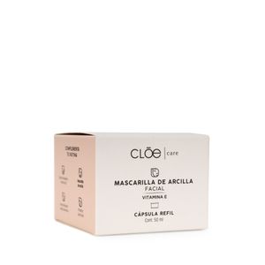 Cápsula Refil De Mascarilla Facial De Arcilla 50 Ml