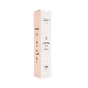 Cápsula Refil De Crema Facial Hidratante Ácido Hialurónico 50 Ml
