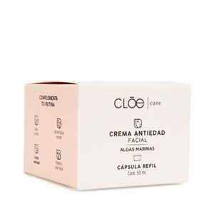 Cápsula Refil De Crema Anti Edad Despigmentante Con Extractos De Algas Marinas Y Niacinamida 50 Ml
