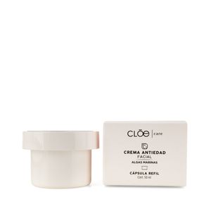 Cápsula Refil De Crema Anti Edad Despigmentante Con Extractos De Algas Marinas Y Niacinamida 50 Ml