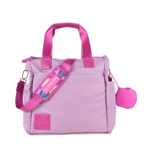 Pañalera Tote Mom & Baby Con Accesorios Color Lila