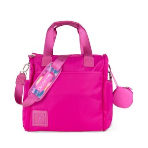 Pañalera Tote Mom & Baby Con Accesorios Color Rosa