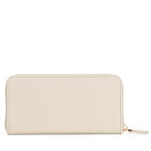 Cartera Cierre Sencillo Grande Color Beige