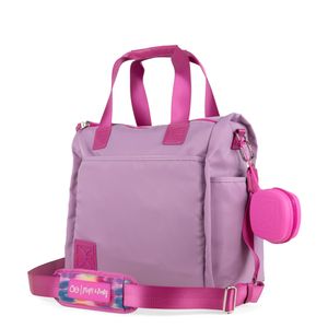 Pañalera Tote Mom & Baby Con Accesorios Color Lila