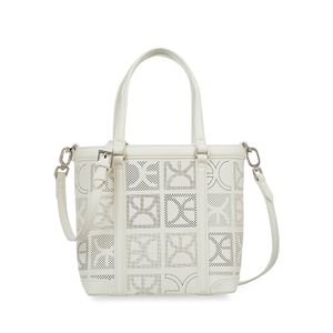 Bolsa Tote Mediana Doble Función Color Blanco