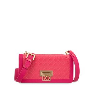 Cartera Grande Flap Doble Función Color Magenta