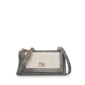 Cartera Grande Flap Doble Función Color Negro