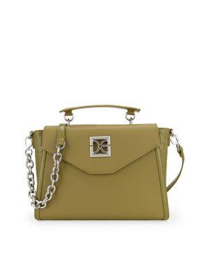 Bolsa Briefcase Mediana Tipo Sobre Color Verde