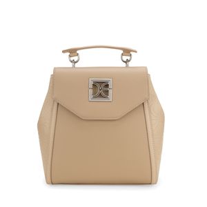 Mochila Mediana Tipo Sobre Color Beige