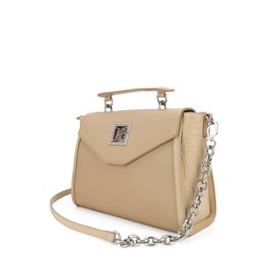 Bolsa Briefcase Mediana Tipo Sobre Color Beige
