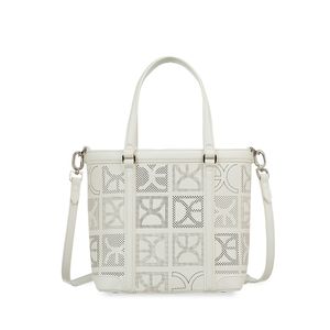 Bolsa Tote Mediana Doble Función Color Blanco