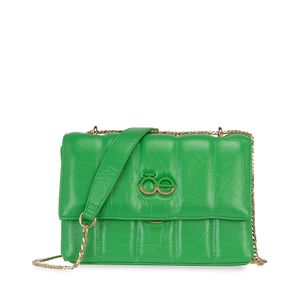Bolsa Briefcase Chica Asa De Cadena Color Verde