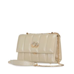 Bolsa Briefcase Chica Asa De Cadena Color Fango
