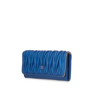 Cartera Grande Flap Color Azul