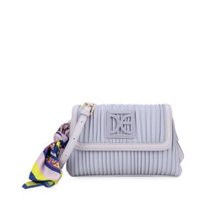 Bolsa Crossbody Chica Con Mascada Color Lila