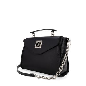 Bolsa Briefcase Mediana Tipo Sobre Color Negro