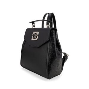 Mochila Mediana Tipo Sobre Color Negro