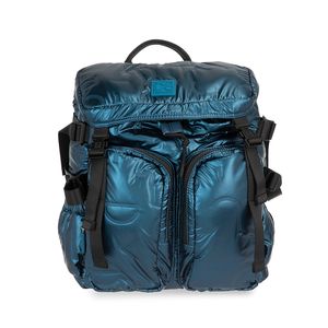Pañalera Mochila Con Accesorios Color Azul