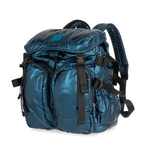 Pañalera Mochila Con Accesorios Color Azul
