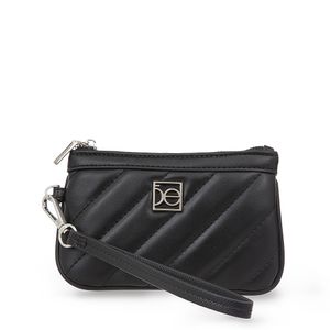 Monedero Chico Con Maneral Color Negro