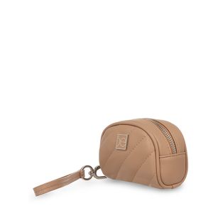 Monedero Chico Con Maneral Color Nude