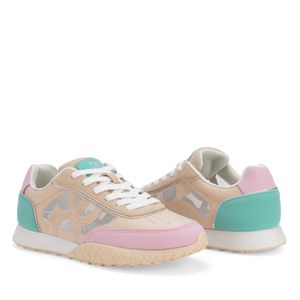 Tenis Deportivos Con Transparencias Multicolor