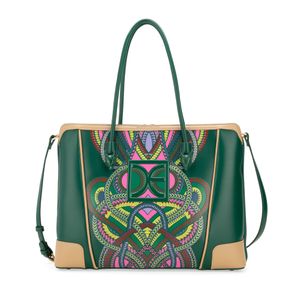 Bolsa Porta Laptop 15 Plg Jacobo Y María Ángeles Color Verde