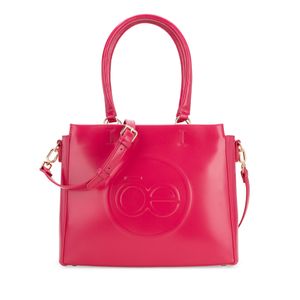 Bolsa Satchel Atemporal Color Magenta
