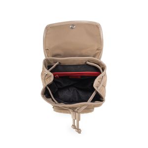 Mochila Mediana Acolchada Color Camel
