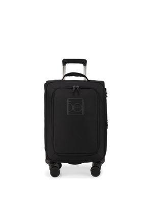 Maleta Chica 20 Plg De Cabina Textil Color Negro