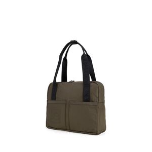Bolsa Mensajera Porta Laptop Chica 14 Plg Color Verde Olivo
