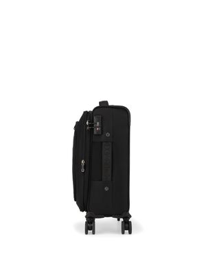 Maleta Chica 20 Plg De Cabina Textil Color Negro