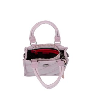Bolsa Tote Chico Acolchada Color Lila