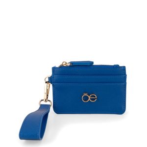 Cartera Chica Con Maneral Color Azul Eléctrico