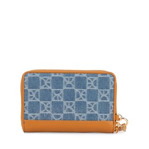 Cartera Mediana Con Maneral Color Café